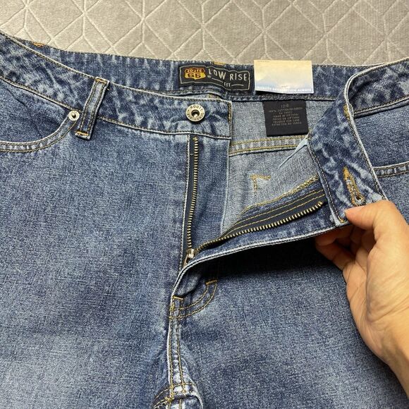 Vintage Route 66 *Sold at K-Mart * Y2K Women's LowRise Bootcut Jeans Sz 12 Short - Picture 7 of 13